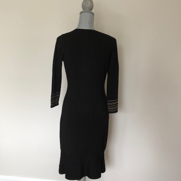 Tommy Hilfiger black dress with studded design. - Picture 7 of 8